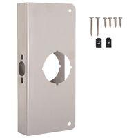 DOOR REINFORCER 4X9IN BRS NICK