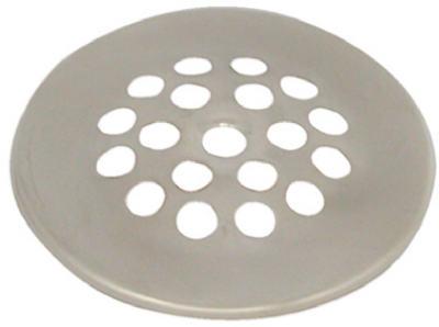 BATH DRAIN GRID STRAINR W/SCRW