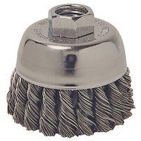 3IN KNOTTED CUP BRUSH X-COARSE
