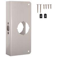 DOOR REINFORCER 4X9IN BRS NICK