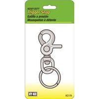 KEY RING SNAP/SPLIT W TRIGGER