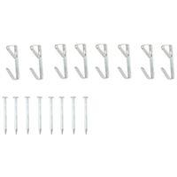 PICTURE HANGER W/NAIL 5LB ZP