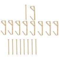 PICTURE HANGER 20LB POL BRASS