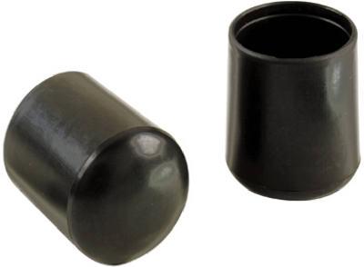 4PK 1/2" BLK Leg Tip