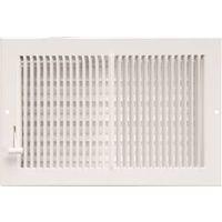 REGISTER SIDEWALL 12X6IN WHT
