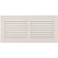 REGISTER SIDEWALL 24X6IN WHT