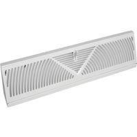 REGISTER BASEBOARD 24IN WHT
