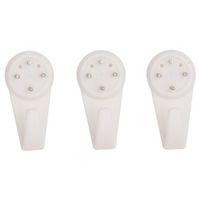 HARDWALL HANGER 1IN 25LB WHT