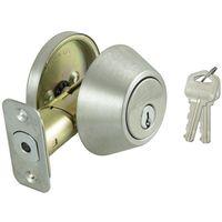 DEADBOLT SINGLE CYL SS KA3 BOX