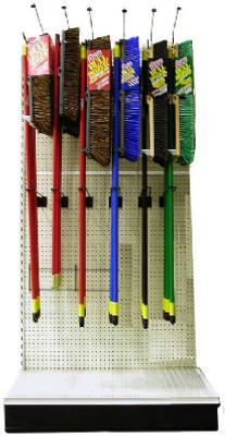 PUSHBROOM RACK & HOOKS