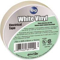 3/4X60FT WHITE VINYL ELEC TAPE