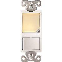 SWITCH/NIGHTLIGHT LED 15A IVRY