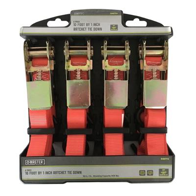 MM 4PK 10'x1" Tie Down