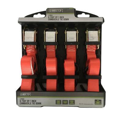 MM 4PK 6'x1" Tie Down