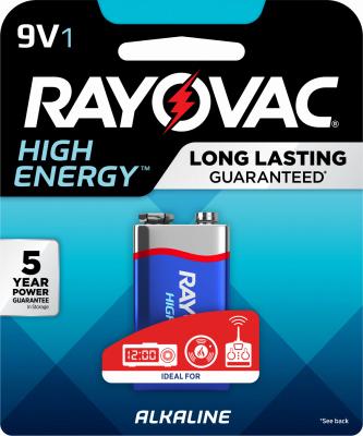 Rayo 9V Alk Battery