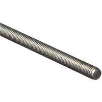 STEEL ROD THRD ZN GRN 7/16-X24