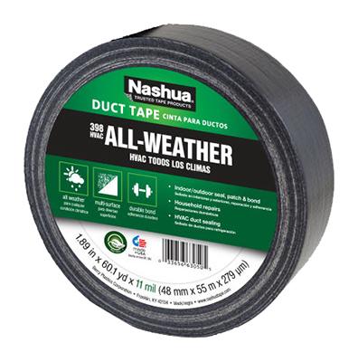 1.89X60YD BLK DUCT TAPE