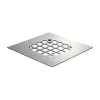 SHWR DRAIN COVER SNAP-IN SQ CH
