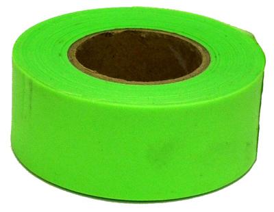 150' GLO LIME FLAG TAPE