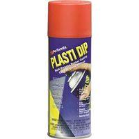 PLASTIC CTNG RUBBRZD RED 11 OZ