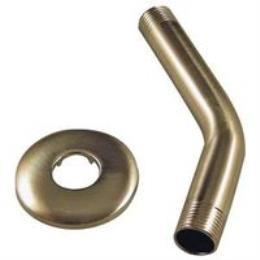 SHOWER ARM W/FLANGE 6 BRSH NIC