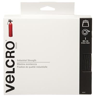 2"x15' BLK Indus Velcro