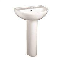 SINK PEDESTAL TOP 22IN WHITE