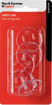 5PK CLR ELEC SAFETY CAP