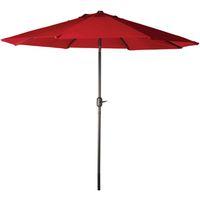 UMBRELLA CRNK BRNT SIENNA RED