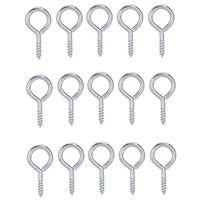 SCREW EYE MED 1/4X15/16IN