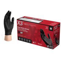 GLOVE NITRILE 3MIL PWDRFRE MED