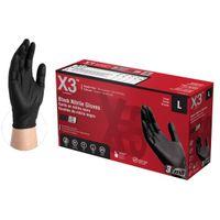 GLOVE NITRILE 3MIL POWDRFREE L
