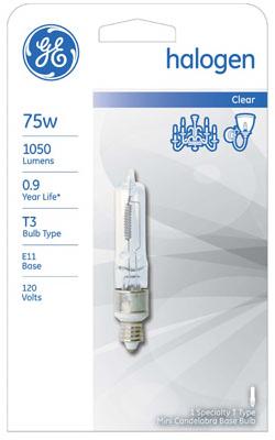 GE 75W Halo QTZ Lamp