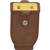 15A BROWN POLARIZED CONNECTOR
