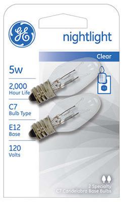 GE2PK 5W CLR Night Bulb