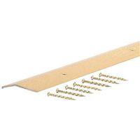 TRIM CARPET FLUT SATBR1-3/8X36