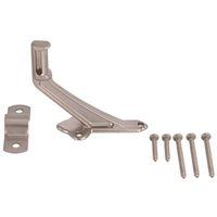 BRACKET HANDRAIL ZINC BRSH NKL