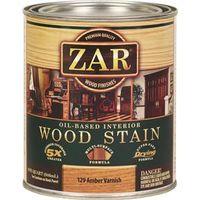 STAIN WOOD OIL AMBER VRNSH QT