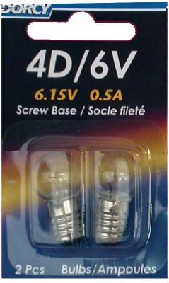 2PK 6V 4D Flash Bulb