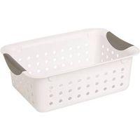 BASKET 11X8X4 WHITE