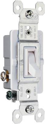 15A WHT 3WY TOG SWITCH