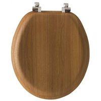 TOILET SEAT ELG VENEER NAT OAK