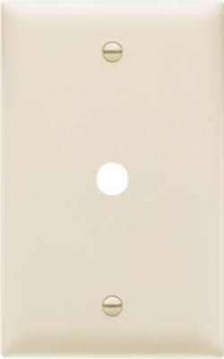 ALM 1G TELEPH WALLPLATE