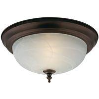 FIXTURE CEIL 2LT ALB FLUSH ORB
