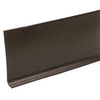 BASE WALL VINYL 4 X 4 IN BROWN