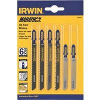 BLADE JIGSAW T-SHANK ASST 6PC