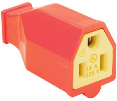 15A 125V ORG CONNECTOR