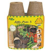 POTS PEAT ROUND JIFFY 3IN