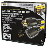 CORD GENERATOR 30A 10/4X25 YEL
