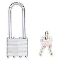 PADLOCK STEEL 1-1/2IN VRTCL KD